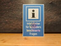 Infoschalter für blöde Fragen